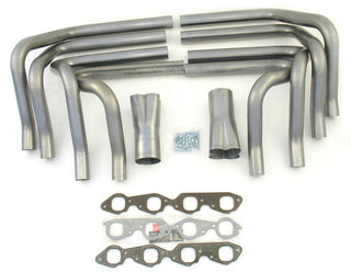 BBC Weld Up Header Kit Sprint Style 2in Dia Virtual Speed Performance PATRIOT EXHAUST