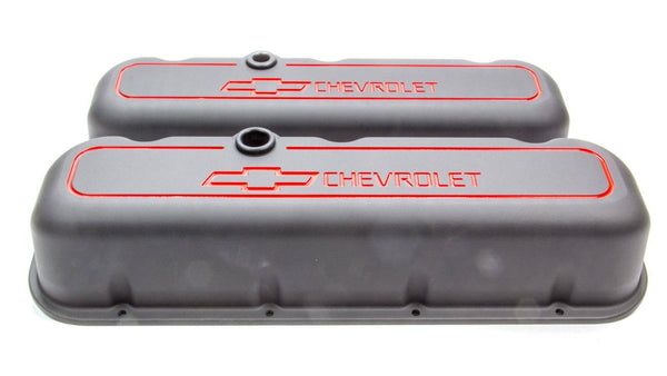 PROFORM BBC Blk Crinkle Die Cast V/C's - Tall w/Baffle Virtual Speed Performance PROFORM