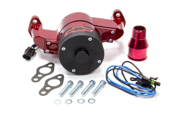 PROFORM Small Block Chevy Electric Water Pump With Bowtie Logo Virtual Speed Performance PROFORM