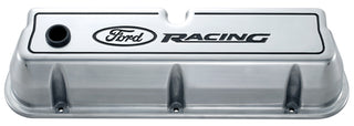 Ford Racing Aluminum Valve Covers Polished