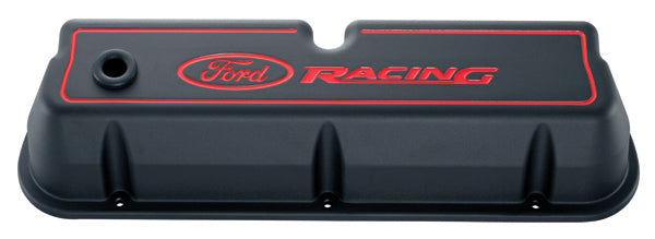 PROFORM Ford Racing Aluminum Valve Covers Blk Crinkle Virtual Speed Performance PROFORM