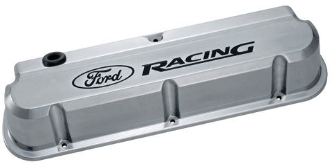 Ford Mustang Steel Valve Covers Black Crinkle