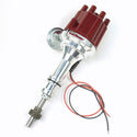 SBF Billet Distributor w/Red Female Cap Virtual Speed Performance PERTRONIX IGNITION