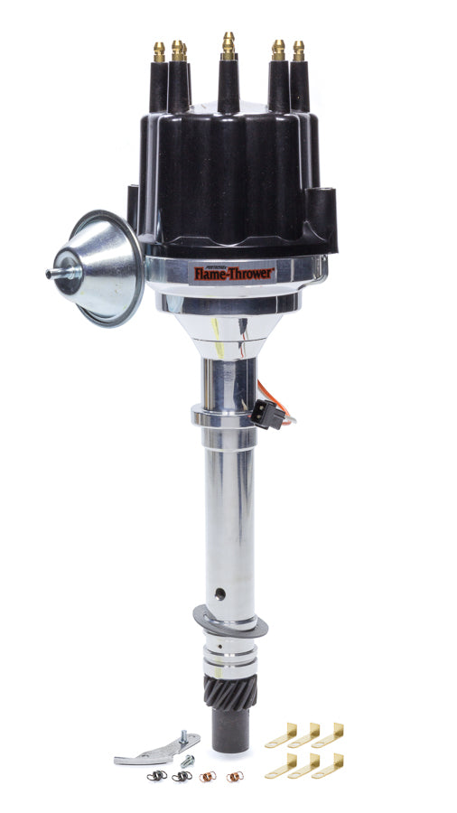 Billet Distributor Chevy V8 - Black Male Cap Virtual Speed Performance PERTRONIX IGNITION
