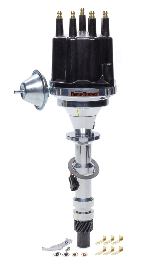 Billet Distributor Chevy 348/409 Black Male Cap Virtual Speed Performance PERTRONIX IGNITION