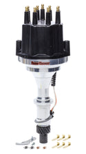 Billet Distributor Pont. V8 - Black Male Cap Virtual Speed Performance PERTRONIX IGNITION