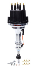 Billet Distributor SBF 351W - Black Male Cap Virtual Speed Performance PERTRONIX IGNITION