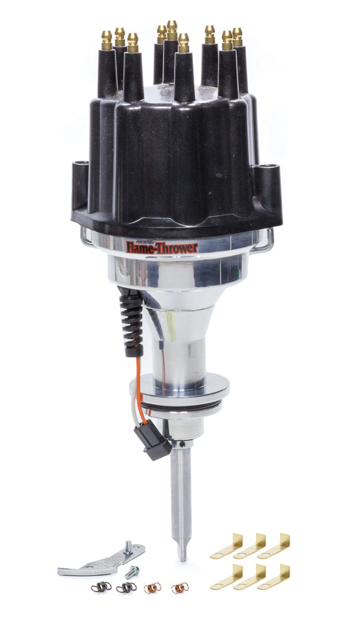 Billet Distributor - BBM RB 426-440 Blk Male Cap Virtual Speed Performance PERTRONIX IGNITION