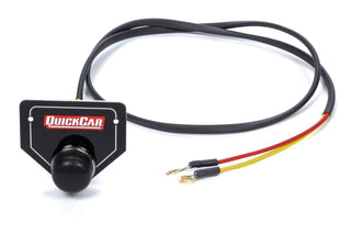 QUICKCAR Remote Start Button w/ Plate Virtual Speed Performance QUICKCAR RACING PRODUCTS