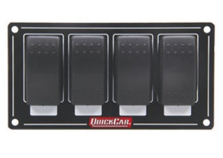 QUICKCAR Accessory Panel 4 Switch Rocker Virtual Speed Performance QUICKCAR RACING PRODUCTS
