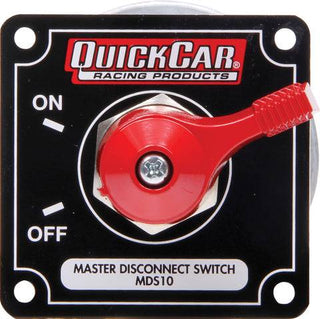 Master Disconnect High Amp 4 Post Black Plate Virtual Speed Performance QUICKCAR RACING PRODUCTS
