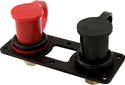Battery Charging Posts Pair w/Flat Mnt Brkt Virtual Speed Performance QUICKCAR RACING PRODUCTS
