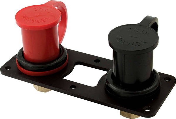 Battery Charging Posts Pair w/Flat Mnt Brkt Virtual Speed Performance QUICKCAR RACING PRODUCTS
