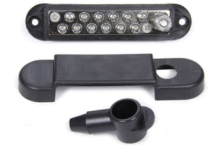 QUICKCAR Black Terminal Buss Bar w/Covers