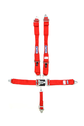 Harness System 5 Pt Red Hans Shoulder Ind Wrap Virtual Speed Performance RJS SAFETY