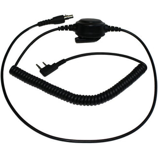 Quick Disconnect Cable For Headset With Button Virtual Speed Performance RJS SAFETY