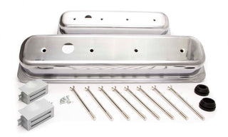 SBC Alum Short V/C Ball Milled Polished