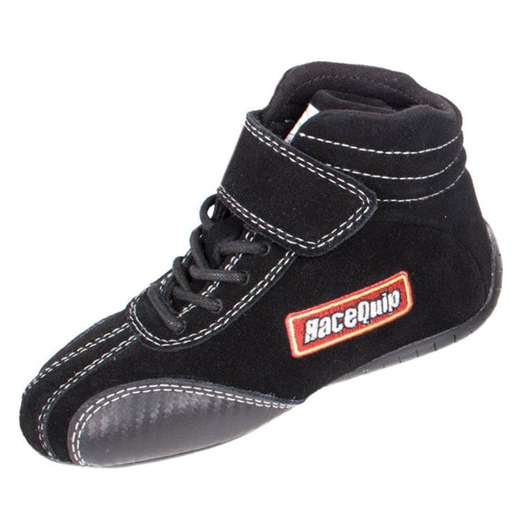 Shoe Ankletop Black Kids Size 8 SFI 3.3/5 Virtual Speed Performance RACEQUIP