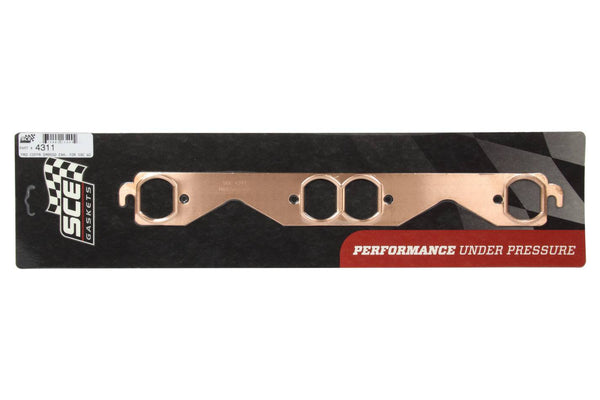 SBC Copper Exhausts Gasket Virtual Speed Performance SCE GASKETS