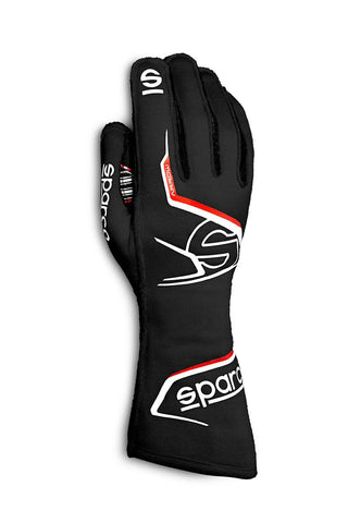 Glove Arrow Medium Black / Red Virtual Speed Performance SPARCO