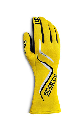 Glove Land Medium Yellow Virtual Speed Performance SPARCO