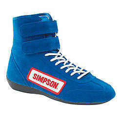 High Top Shoes 8 Blue Virtual Speed Performance SIMPSON SAFETY