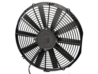 SPAL 14in Puller Fan Curved Blade 1038 CFM Virtual Speed Performance SPAL ADVANCED TECHNOLOGIES
