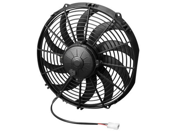SPAL 12in Pusher Fan Curved Blade 1292 CFM Virtual Speed Performance SPAL ADVANCED TECHNOLOGIES