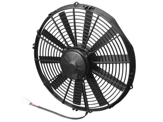 SPAL 14in Puller Fan Straight Blade 1623 CFM Virtual Speed Performance SPAL ADVANCED TECHNOLOGIES