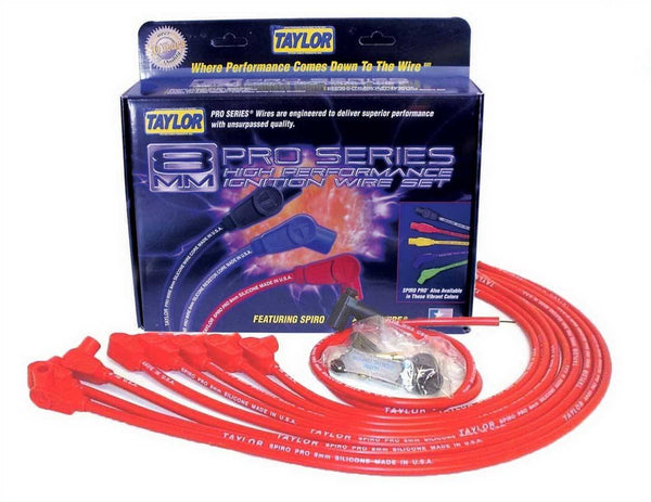 TAYLOR SBC 8MM Pro Race Wires- Red