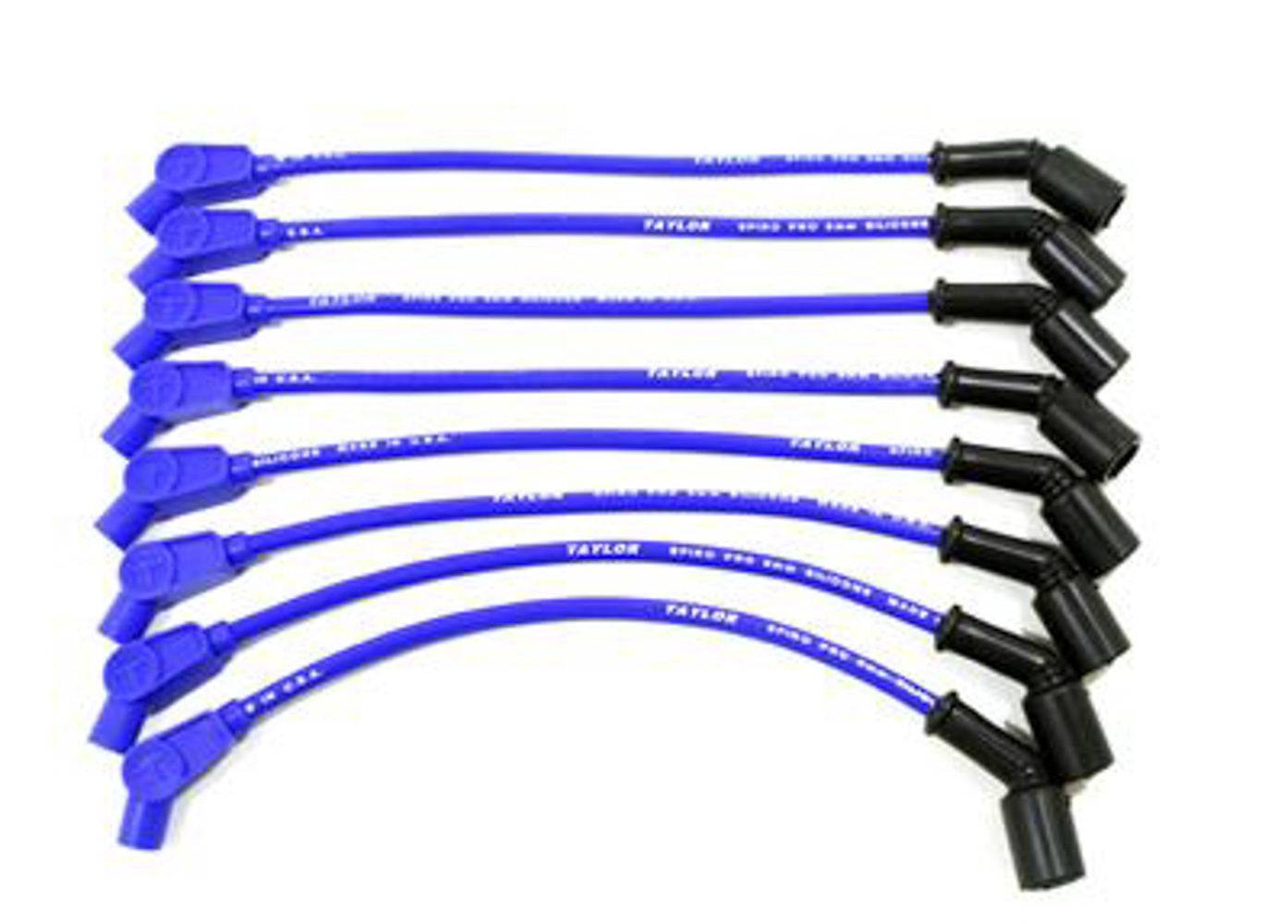 TAYLOR 409 Spiro-Pro Plug Wire Race Set 135-Deg Blue | Virtual Speed ...