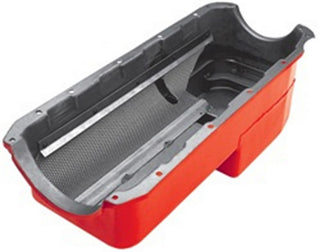 TRANS-DAPT 8qt BBC Drag Race Oil Pan Virtual Speed Performance TRANS-DAPT