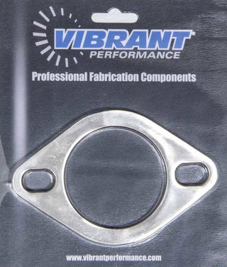 2-Bolt Stainless Steel Exhaust Flange 2.5in Virtual Speed Performance VIBRANT PERFORMANCE