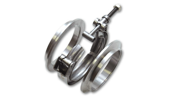 Stainless Steel V-Band Flange Assembly 2-3/8 Virtual Speed Performance VIBRANT PERFORMANCE