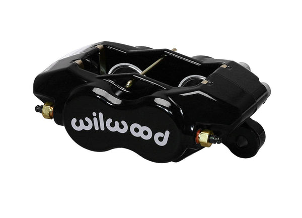 Caliper FDLI 1.62in x .810 Rotor Black Virtual Speed Performance WILWOOD
