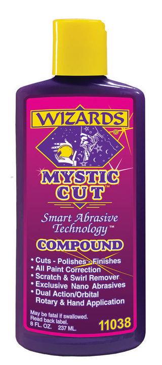 Mystic Cut Compound 8oz. Virtual Speed Performance WIZARD PRODUCTS