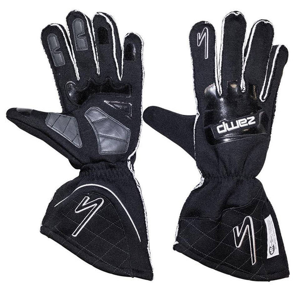 Gloves ZR-50 Black Large Multi-Layer SFI3.3/5 Virtual Speed Performance ZAMP