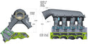 HOLLEY 6.2L LT1 Hi-Ram Intake Manifold 1x95mm TB Virtual Speed Performance HOLLEY