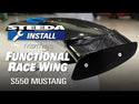 Steeda S550 Ford Mustang Spoiler For 2015-2018 video