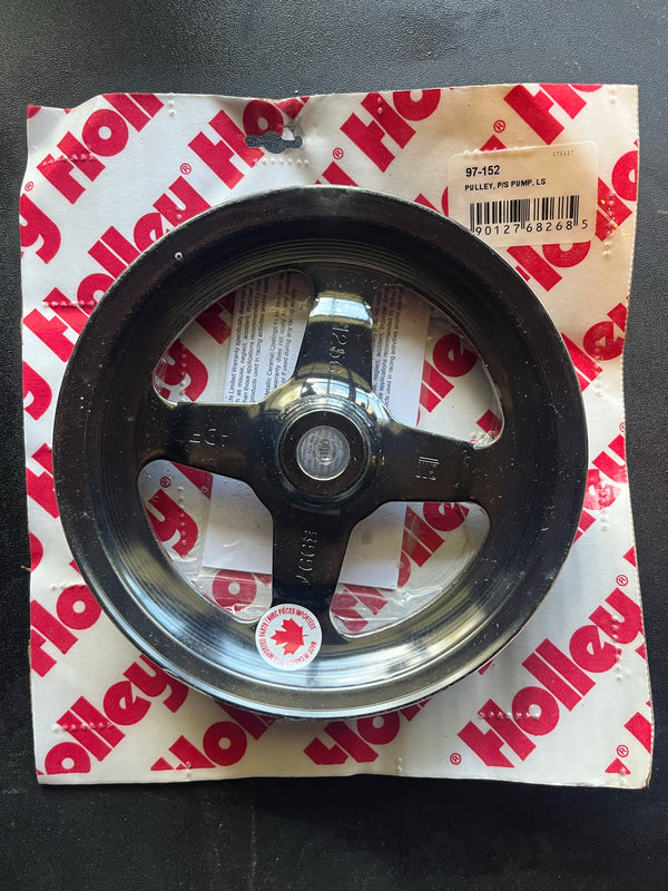 Holley 97-152 - Holley Power Steering Pulley Virtual Speed Performance Holley