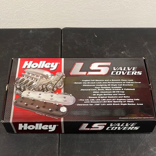 HOLLEY ALUMINUM LS VALVE COVERS