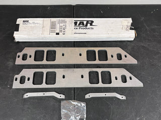 Jomar BBC Tall Deck Intake Spacers For Dart 320 Heads & Similar Ports Virtual Speed Performance Virtual Speed Performance