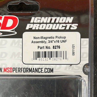 MSD Non Magnetic Crank Trigger Pick Up 3/4-16 UNF