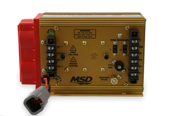 MSD 8-Plus Ignition Box With Built In 2-Step Rev Control Virtual Speed Performance MSD IGNITION