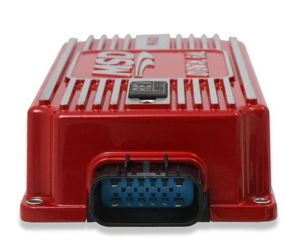 MSD 6AL Ignition Box With Built In Rev Control Red Finish Virtual Speed Performance MSD IGNITION