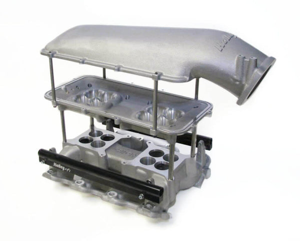 Holley EFI LS1/LS2/LS6 Mid-Rise Intake Manifold 92mm Flange Virtual Speed Performance HOLLEY