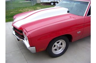 Harwood 1970-72 Chevelle Outlaw 4inch Cowl Hood (Bolt On) Virtual Speed Performance HARWOOD